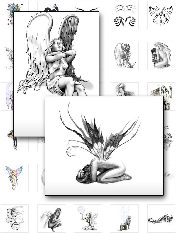 Fairies and Angels Tattoos - Image 3